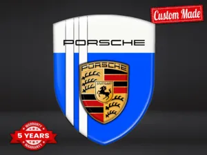 Porsche Impresión Pegatinas Edición Personalizable Resistente
